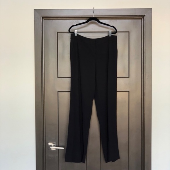 Giorgio Armani Black Wide-Leg Pants - Picture 7 of 8
